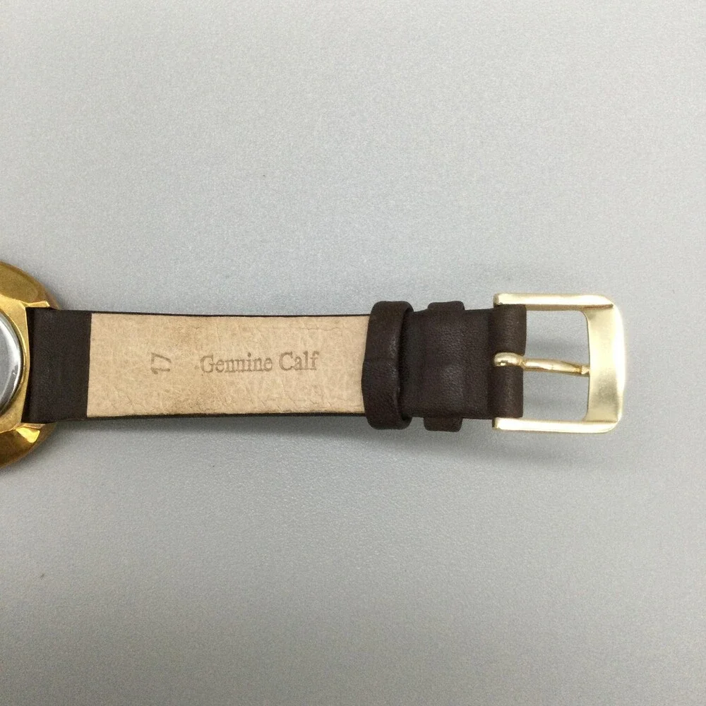 Vintage Pierre Cardin Chromachron Mens Watch 32mm Quartz NOT RUNNING FOR PARTS